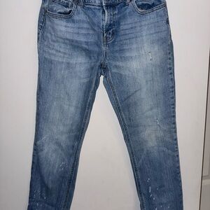 Old Navy Medium Blue Ankle Jeans